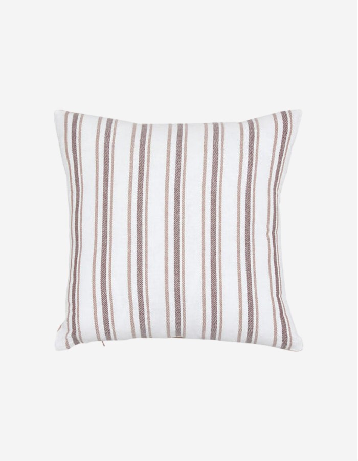 COJÍN GROOVE 40X40 CM RAYADO BEIGE LINO