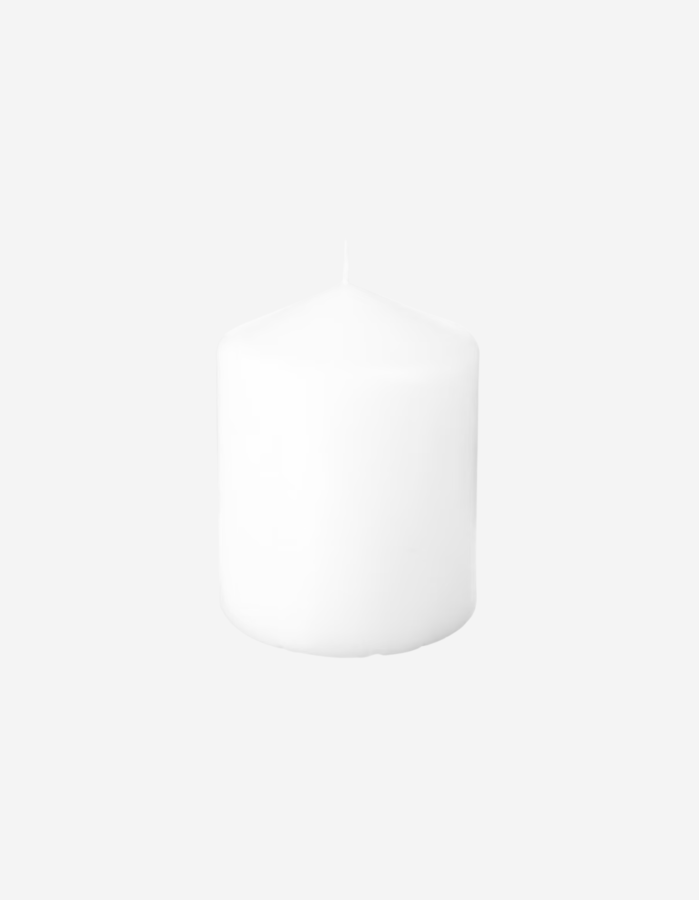 VELA REDONDA BLANCA H9 225G