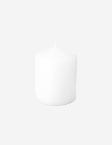 VELA REDONDA BLANCA H9 225G