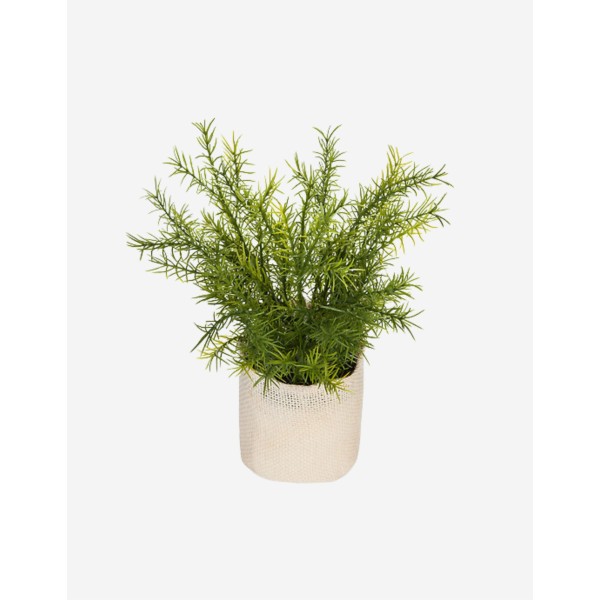 PLANTA ARTIFICIAL YUTE CON MACETA
