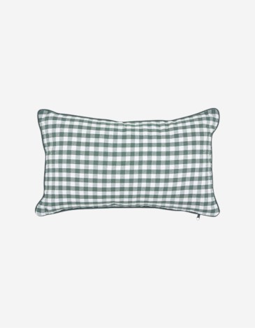 COJÍN GROOVE 30X50 CM VICHY VERDE