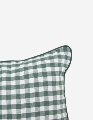 COJÍN GROOVE 30X50 CM VICHY VERDE