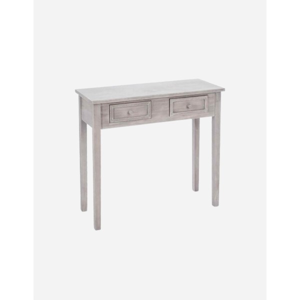 CONSOLA EN MADERA NATURAL
