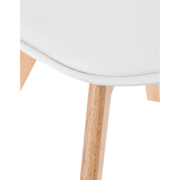 SILLA DE COMEDOR BLANCA BAYA