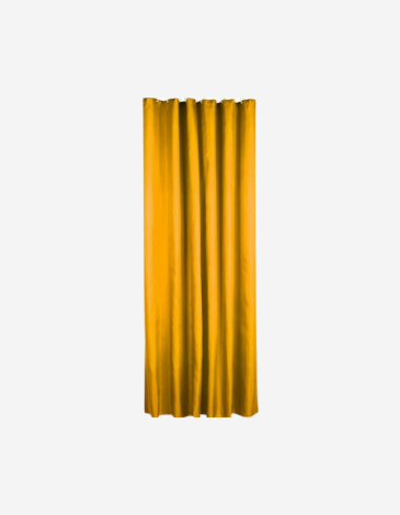 CORTINA DE DUCHA 180X200 COLORAMA MOSTAZA