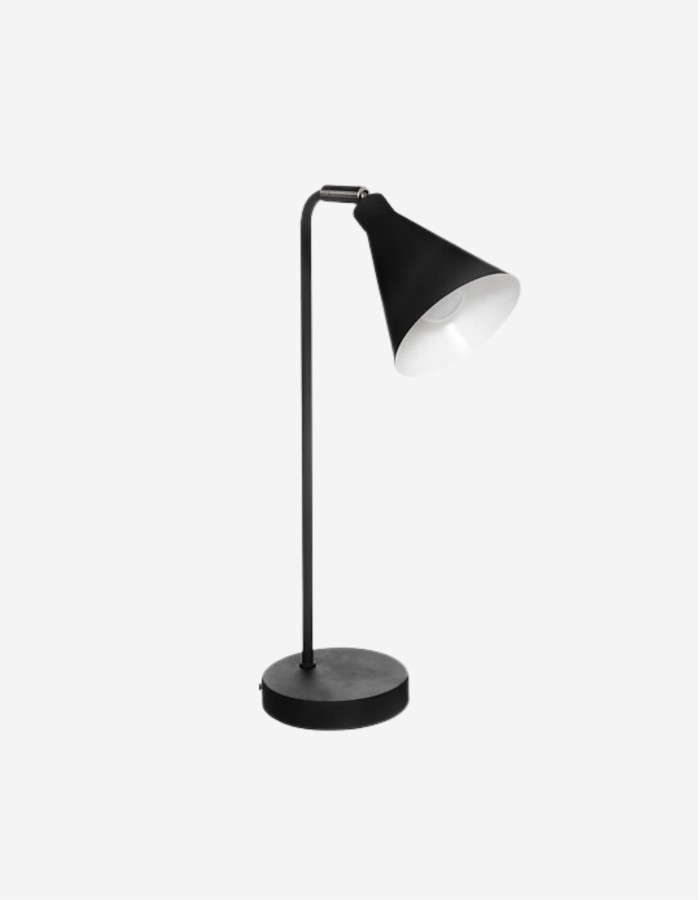 LÁMPARA RECTA LINN NEGRO 45.5CM
