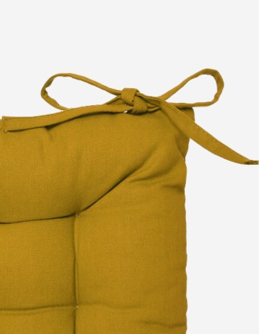 COJIN PARA SILLA 38X38 OCRE