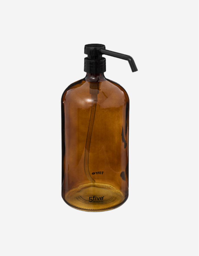 DISPENSADOR DE JABÓN MARRÓN 1L