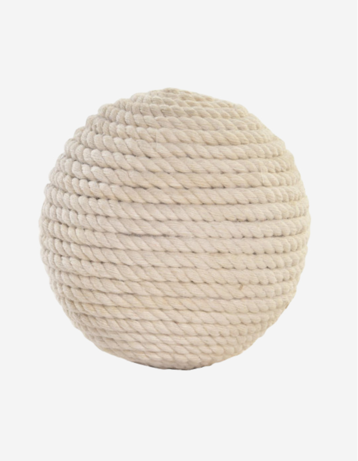 BOLA DECORACION FIBRA 8X8X8 NATURAL