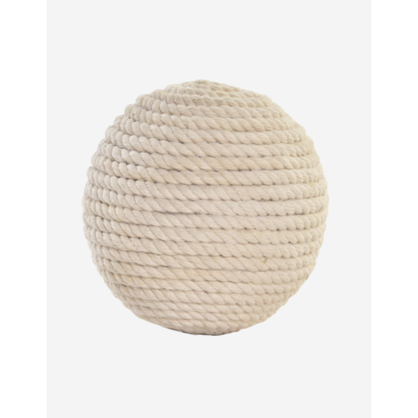 BOLA DECORACION FIBRA 8X8X8 NATURAL