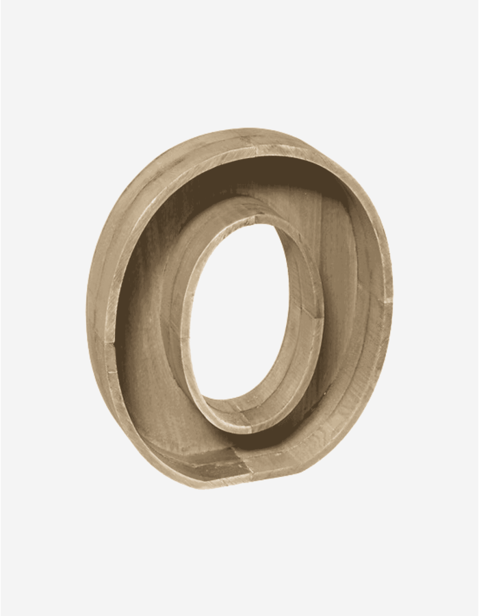 PALABRA "HOGAR", MADERA H26 CM