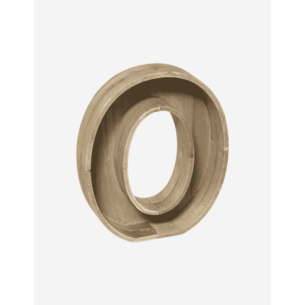 PALABRA "HOGAR", MADERA H26 CM