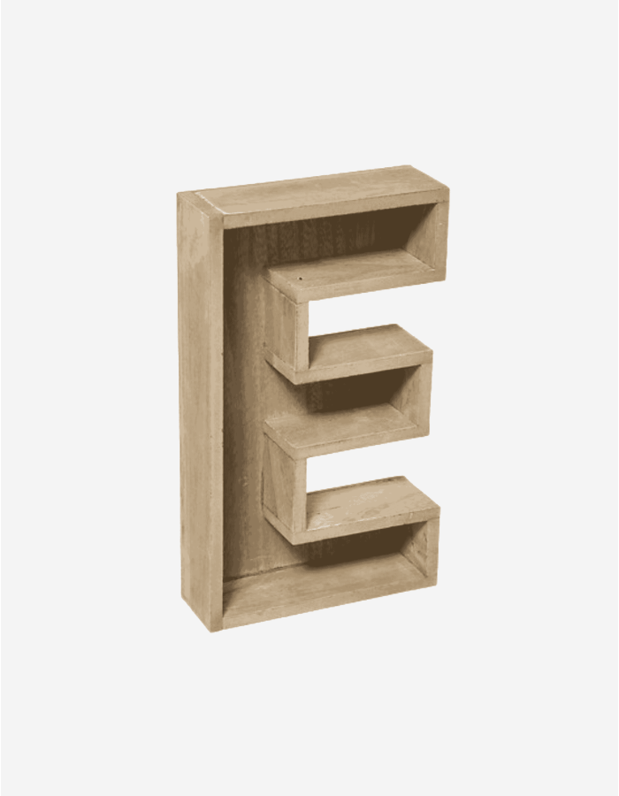 PALABRA "HOGAR", MADERA H26 CM