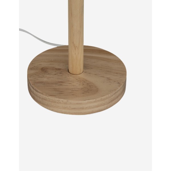 LÁMPARA RECTA "DELLA", PINO, H42 CM