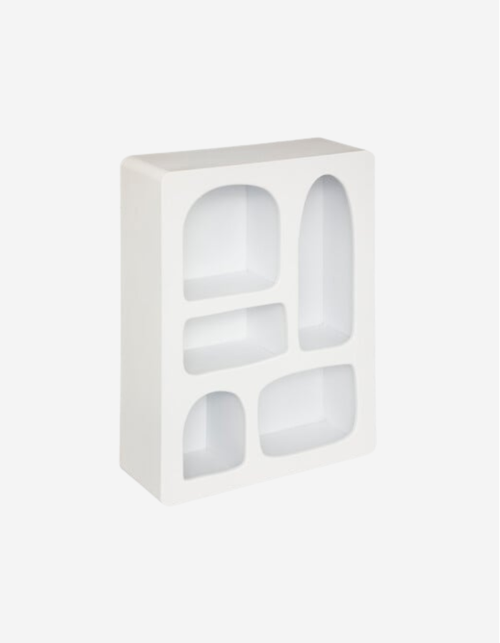 ESTANTERÍA DE PARED "RIVI", MADERA, 45X6