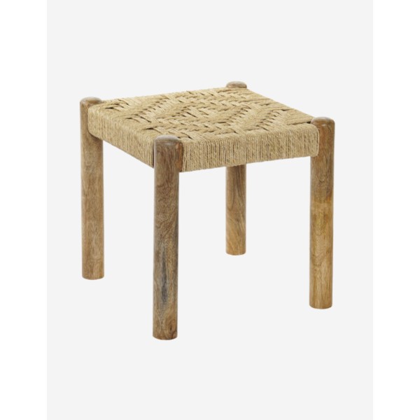 REPOSAPIES CUERDA TRENZADO 40X40X40