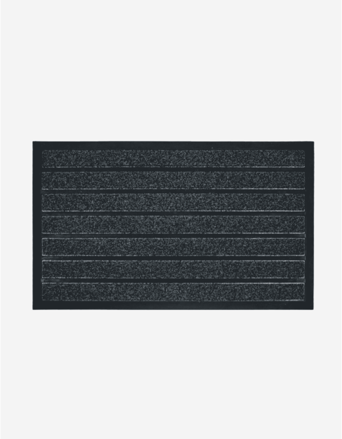 ALFOMBRA RECTANG 45X75 RASPADOR GRIS