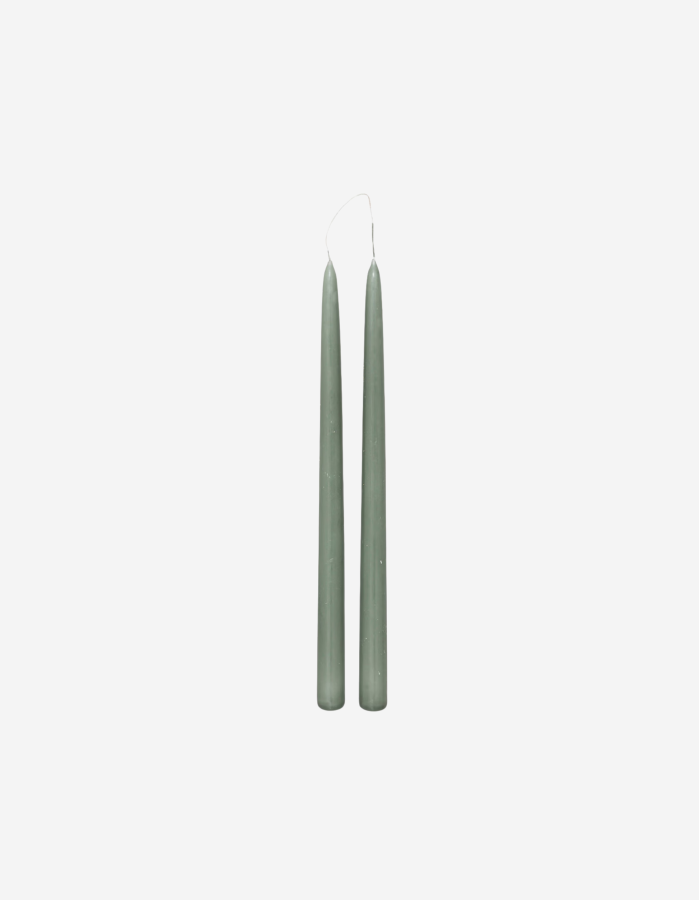 LOTE DE 2 VELAS DE ALGODÓN "HUGO" H30CM 