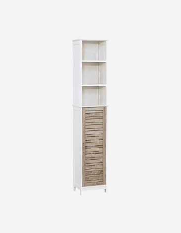 ARMARIO ALTO MDF 1 PUERTA + ESTANTES