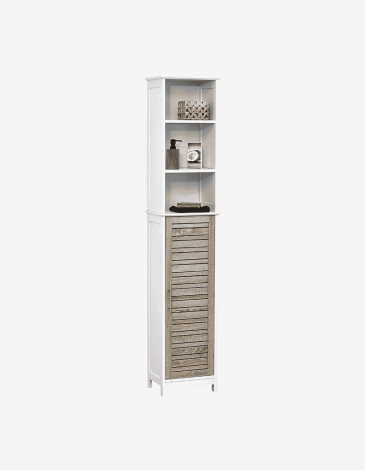 ARMARIO ALTO MDF 1 PUERTA + ESTANTES