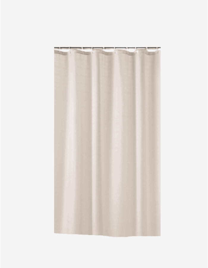 CORTINA DE DUCHA 180X200 YALINE NATURAL