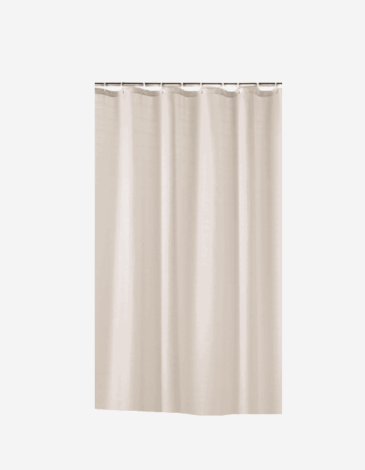 CORTINA DE DUCHA 180X200 YALINE NATURAL
