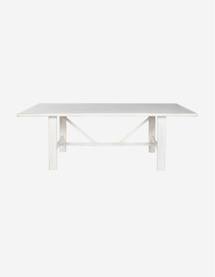MESA COMEDOR MANGO BLANCO