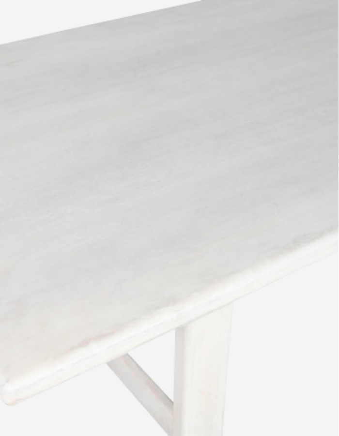 MESA COMEDOR MANGO BLANCO