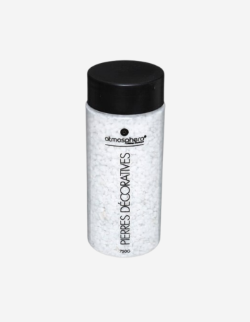 PIEDRAS DECORATIVAS 750G BLANCO
