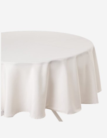 MANTEL ANTIMANCHAS REDONDO 180CM