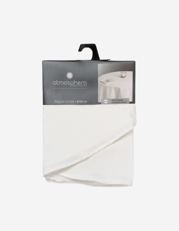 MANTEL ANTIMANCHAS REDONDO 180CM