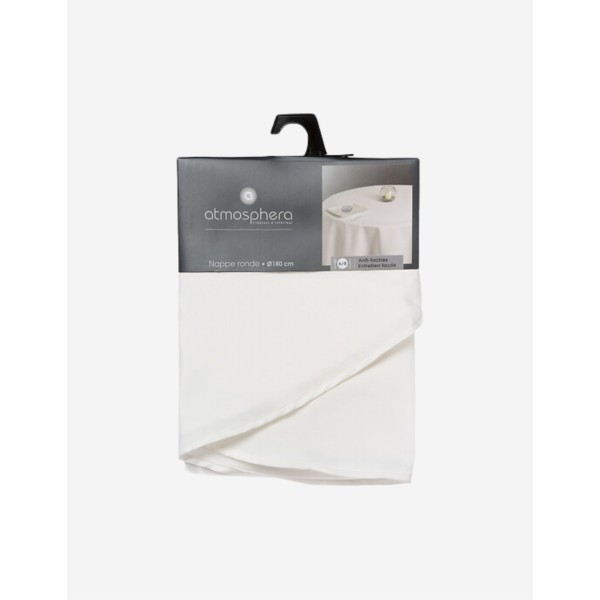 MANTEL ANTIMANCHAS REDONDO 180CM