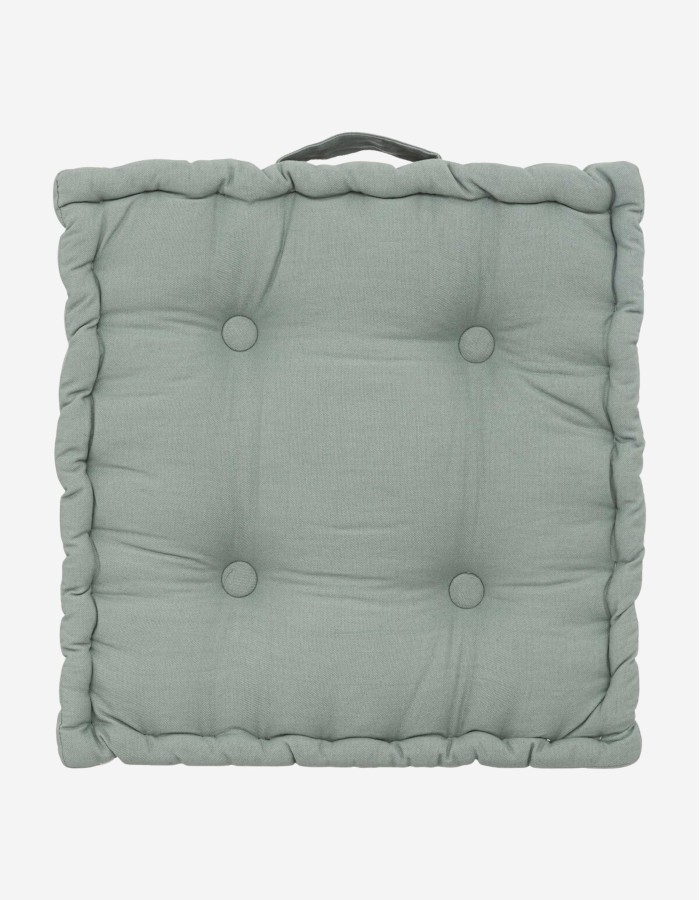 COJÍN DE SUELO 40X40 CELADON
