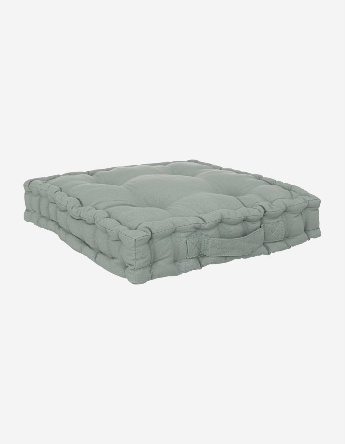 COJÍN DE SUELO 40X40 CELADON