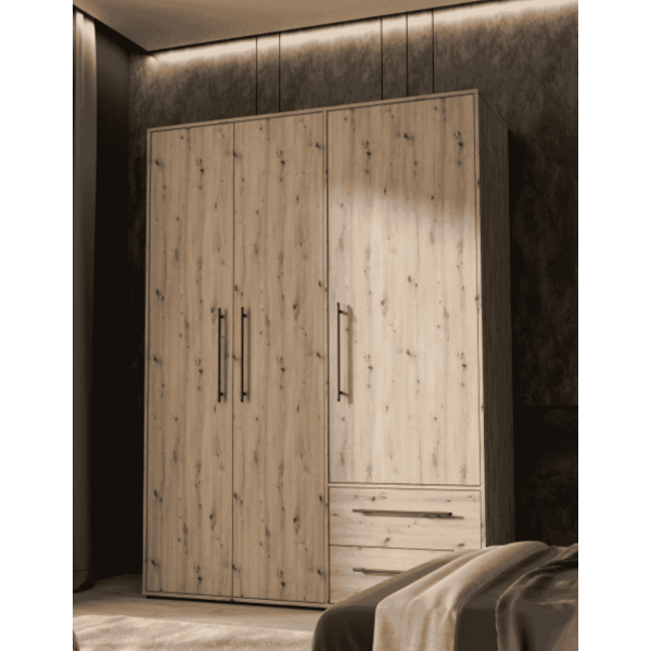 ARMARIO MOKKARIS 145X200 3 PUERTAS ARISTAN