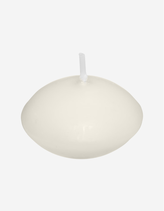 LOTE DE 6 VELAS FLOTANTES BLANCO