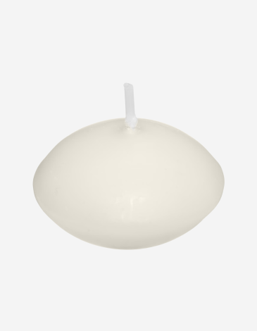 LOTE DE 6 VELAS FLOTANTES BLANCO