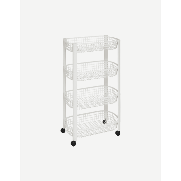 MUEBLE COCINA 4 CESTAS PP BLANCO