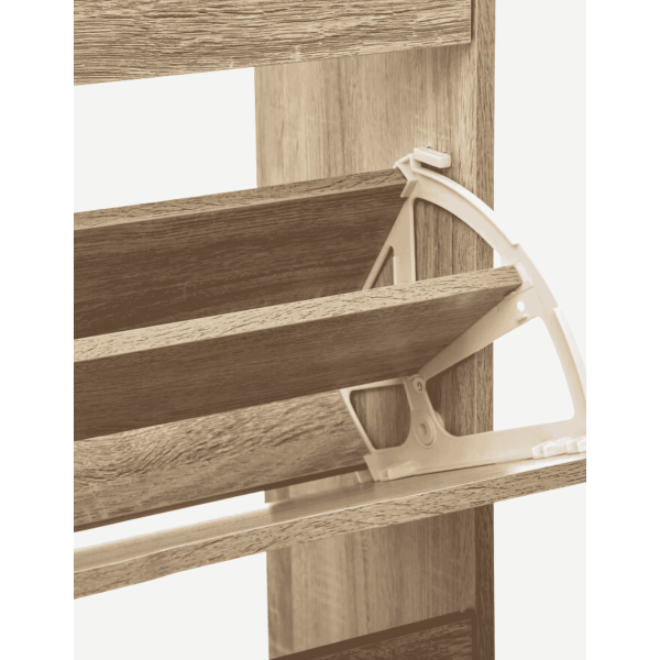 MUEBLE ZAPATERO NATURAL CON 3 CAJONES