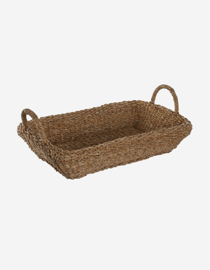 BANDEJA SEAGRASS YUTE 51X31CM