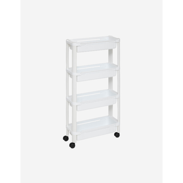 CARRITO EXTENSIBLE BLANCO 4 NIVELES