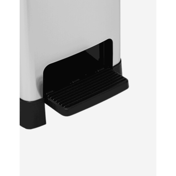 CUBO DE PLÁSTICO GRIS 40L