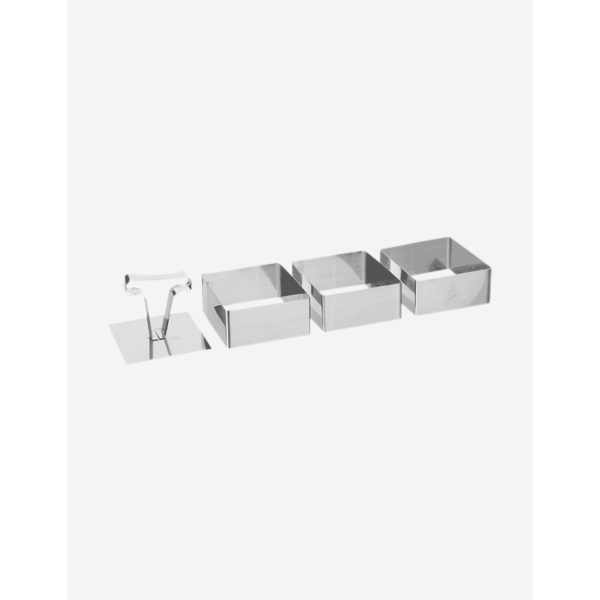JUEGO DE 3 MOLDES DE PRESENTACIÓN
