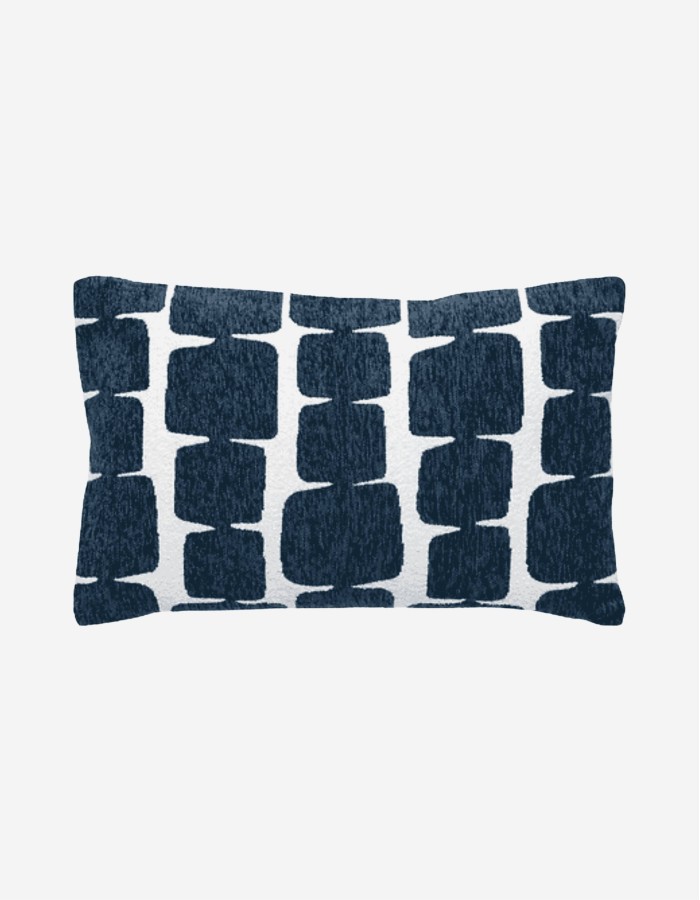 FUNDA COJIN JENI AZUL EGEO 50X30