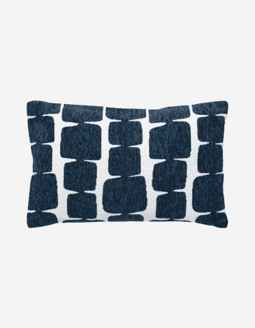 FUNDA COJIN JENI AZUL EGEO 50X30