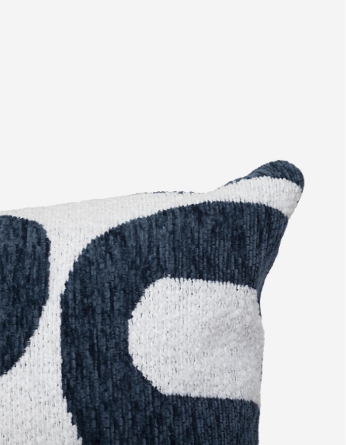 COJIN JACQUARD SAFINA AZUL EGEO 40X40