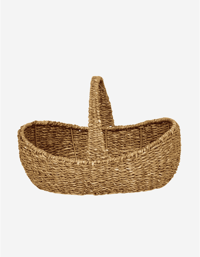 CESTA CAPERUCITA 40X25X15 NATURAL PAJA