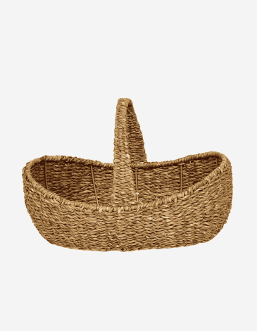 CESTA CAPERUCITA 40X25X15 NATURAL PAJA
