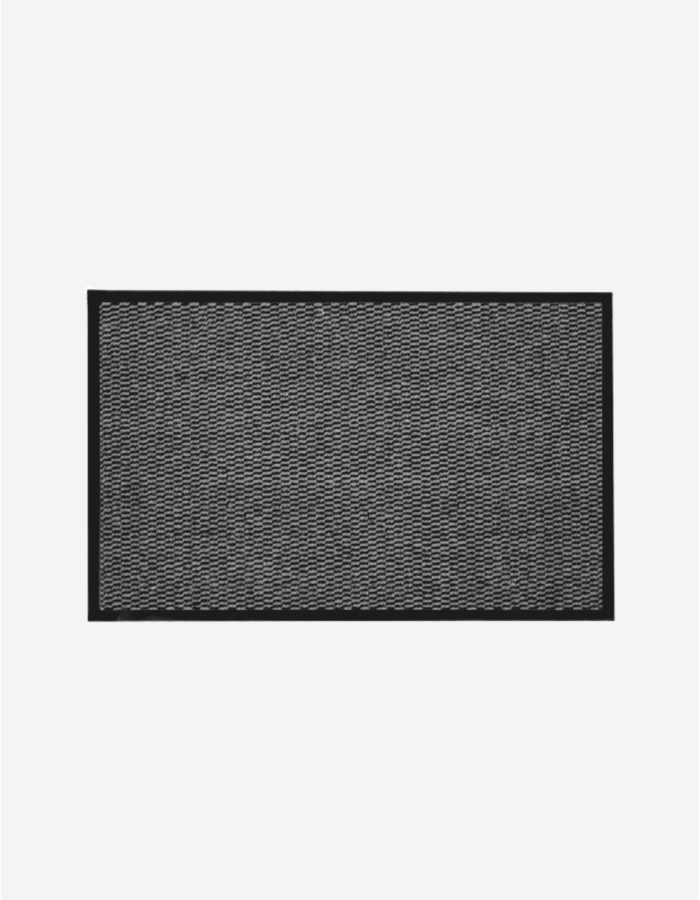 FELPUDO ATRAPAPOLVO 50X80 JULIUS NEGRO/GRIS