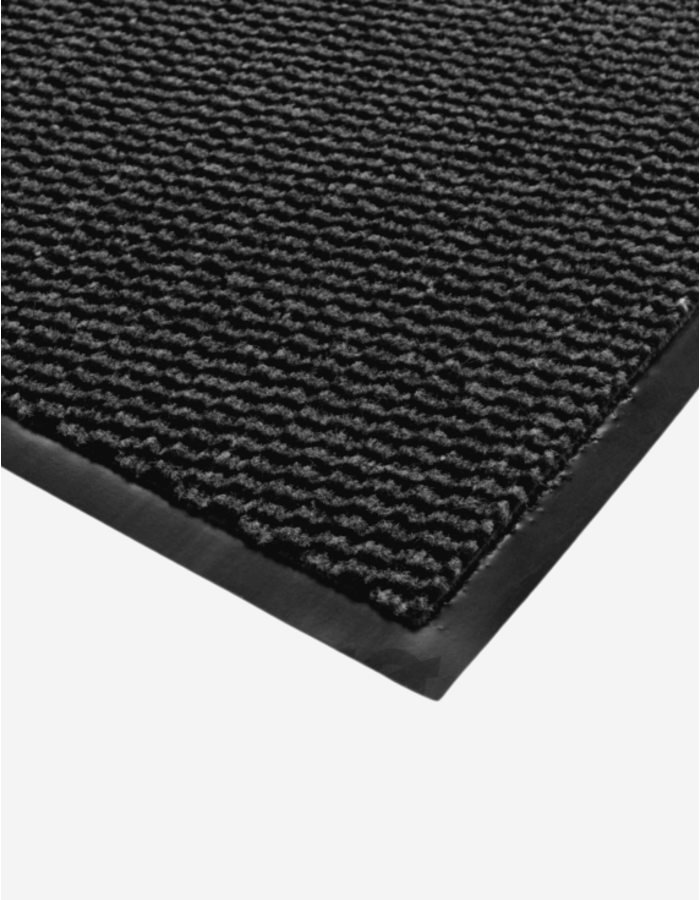 FELPUDO ATRAPAPOLVO 50X80 JULIUS NEGRO/GRIS